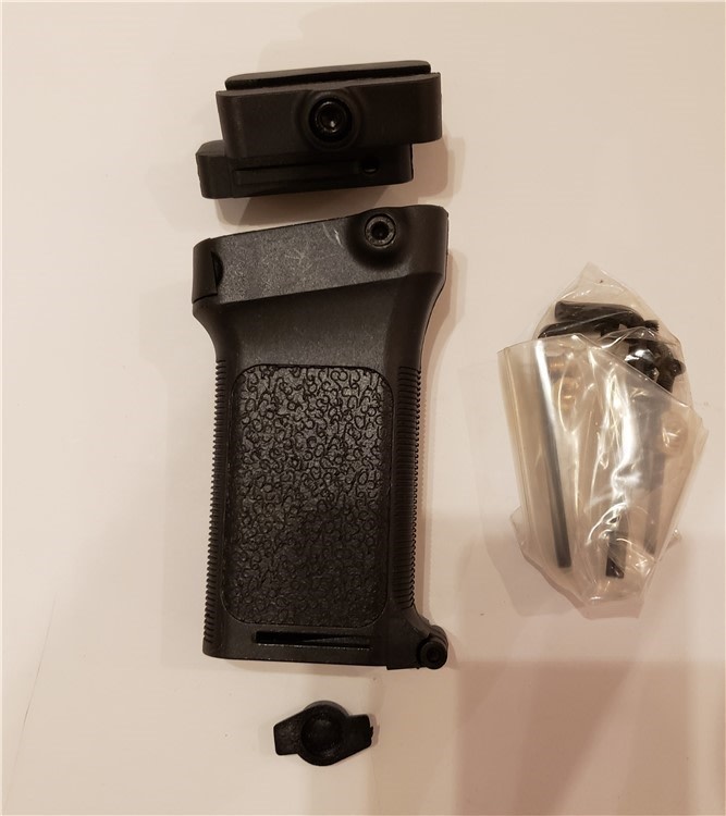 Tactical 3 System Tilt Front Grip Fit For Keymod M-Lok Picatinny Rail TAN-img-3