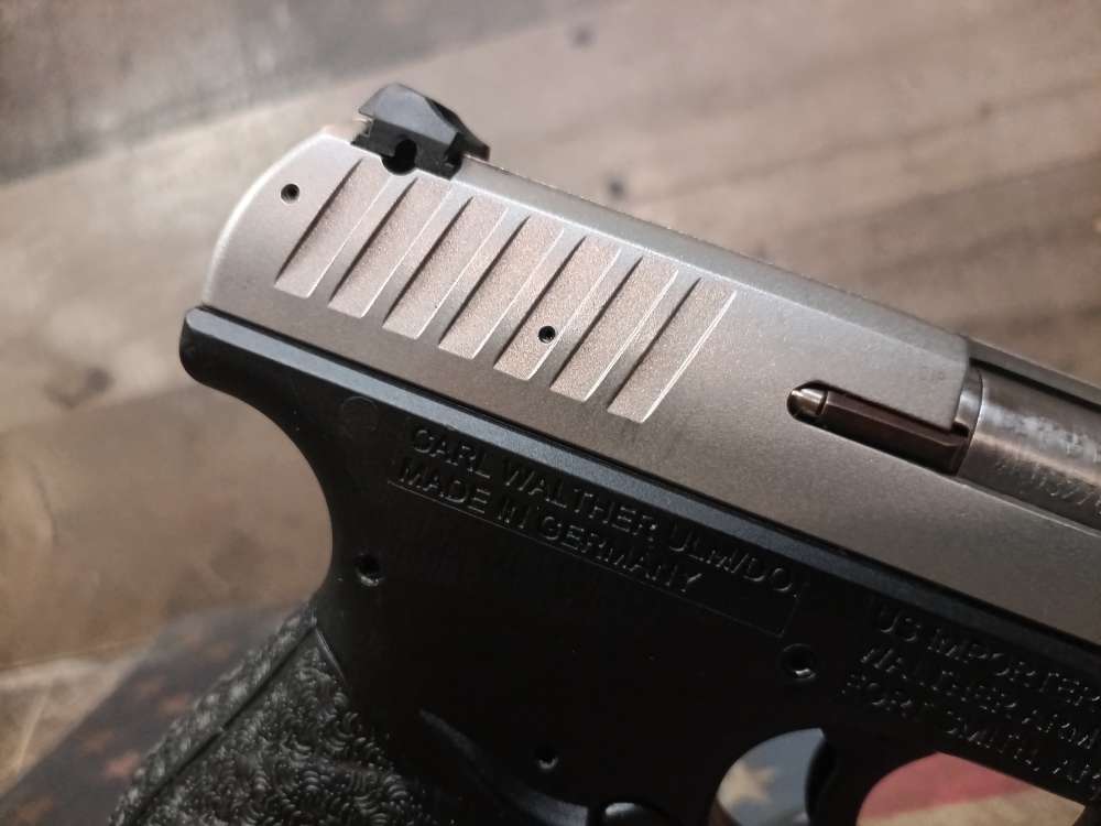 LOOK! GREAT COND. WALTHER CCP 9mm STAINLESS w/2 Mags 3.5"Brl Mfg2015 PENNY-img-8