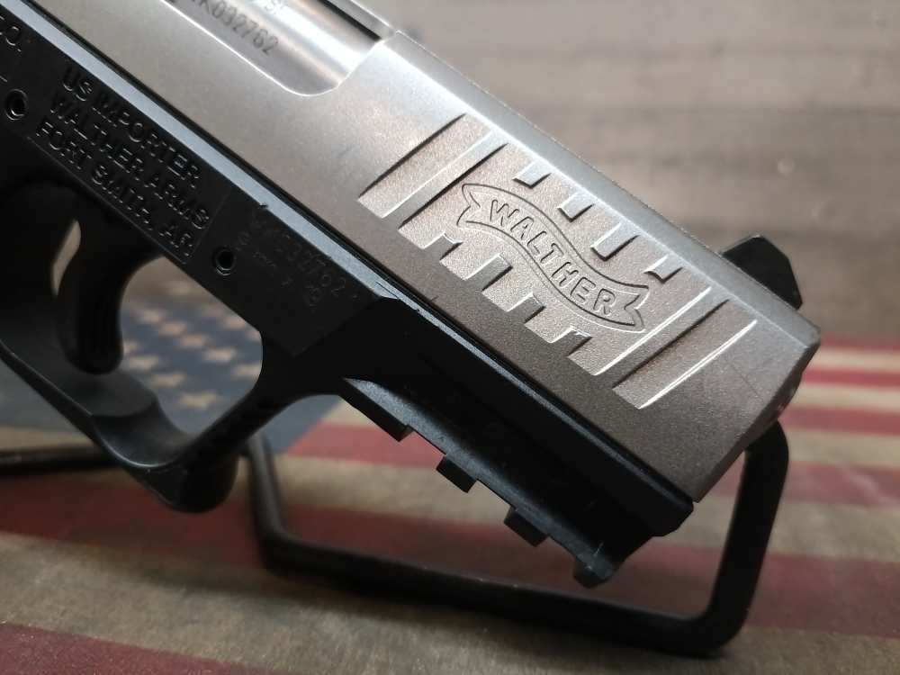 LOOK! GREAT COND. WALTHER CCP 9mm STAINLESS w/2 Mags 3.5"Brl Mfg2015 PENNY-img-13