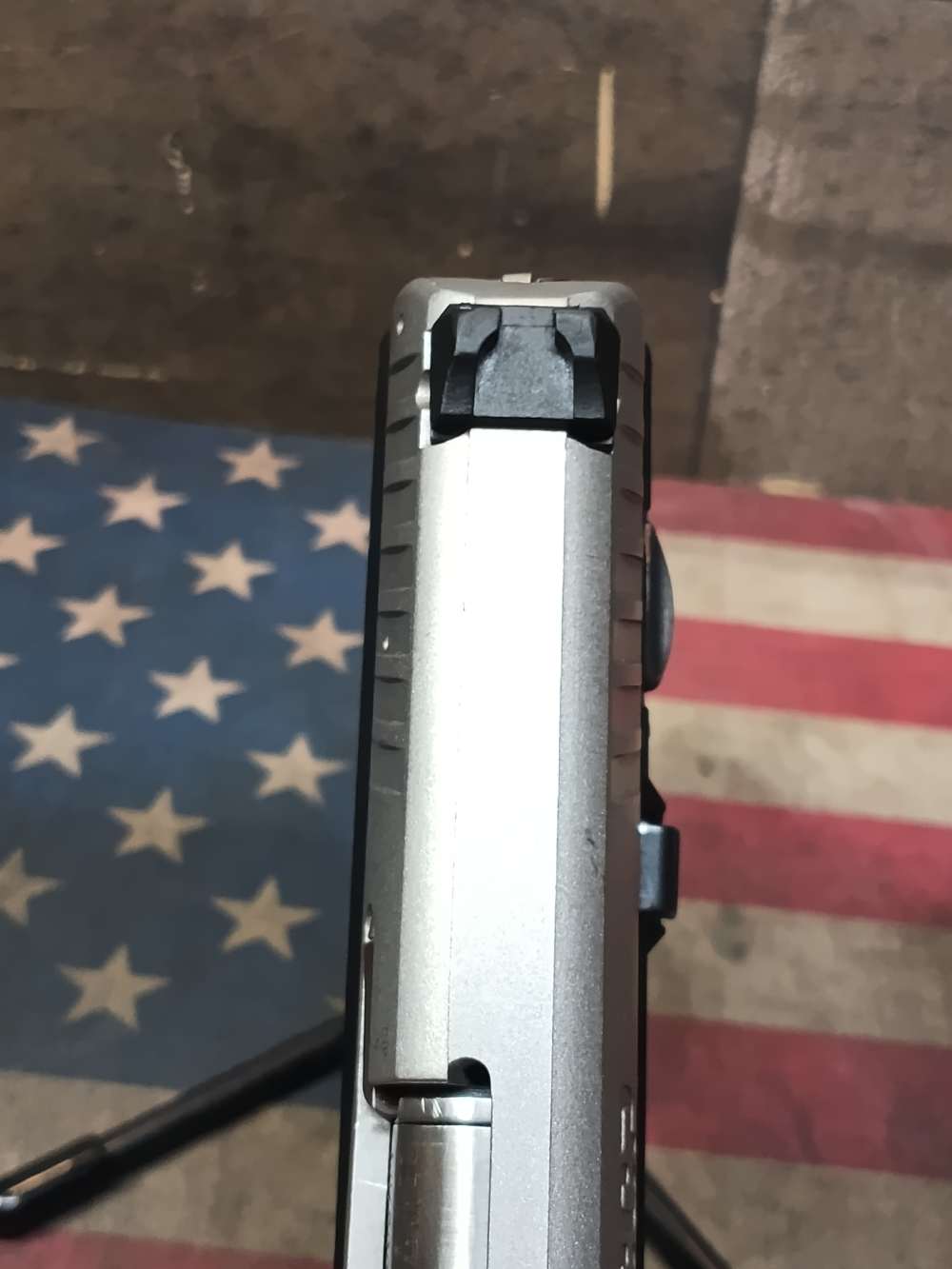 LOOK! GREAT COND. WALTHER CCP 9mm STAINLESS w/2 Mags 3.5"Brl Mfg2015 PENNY-img-17