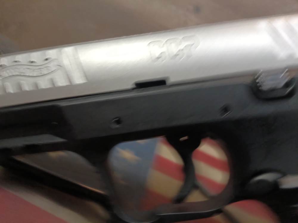LOOK! GREAT COND. WALTHER CCP 9mm STAINLESS w/2 Mags 3.5"Brl Mfg2015 PENNY-img-26