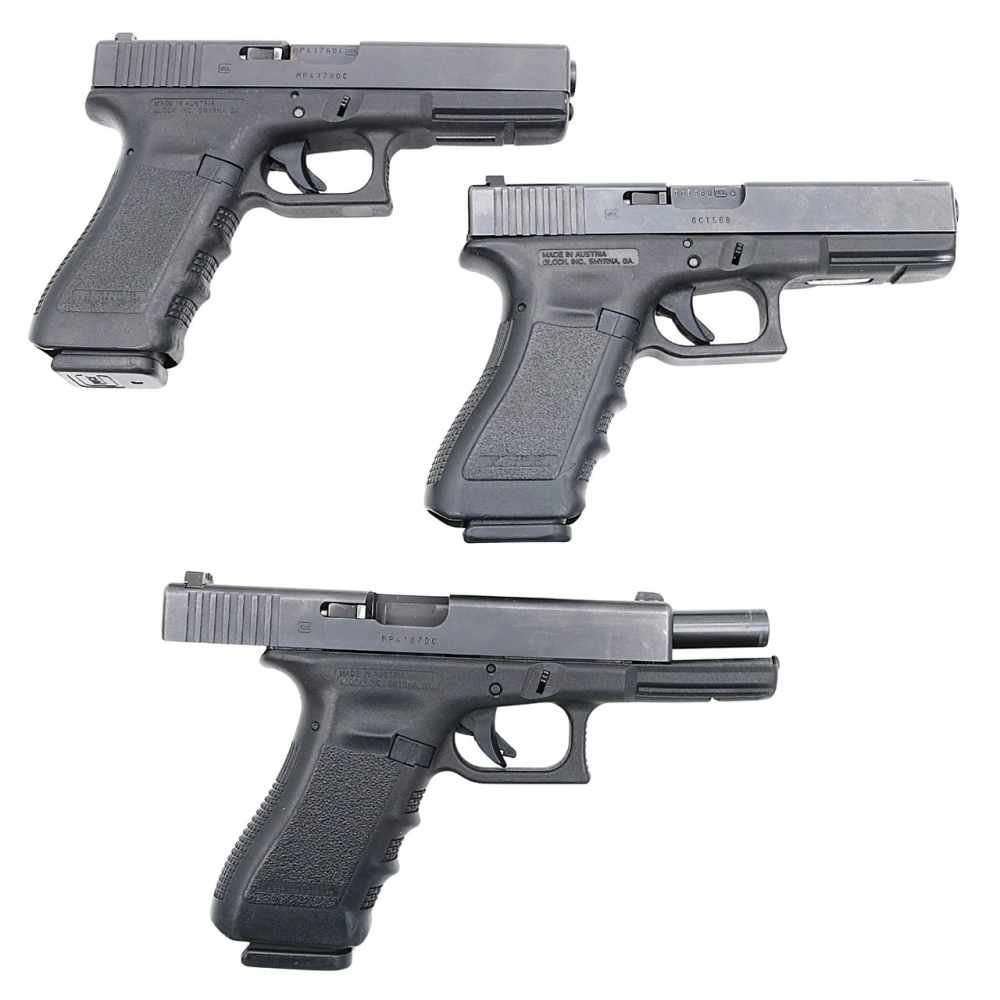 Glock 17 Gen 3 9mm Luger Semi Auto Pistol 4.49" 17rd Austria-img-2