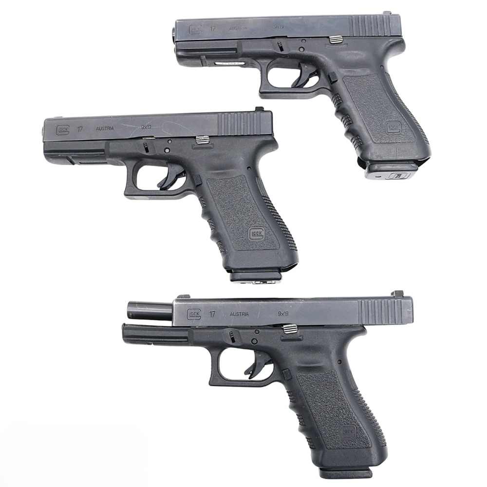 Glock 17 Gen 3 9mm Luger Semi Auto Pistol 4.49" 17rd Austria-img-0