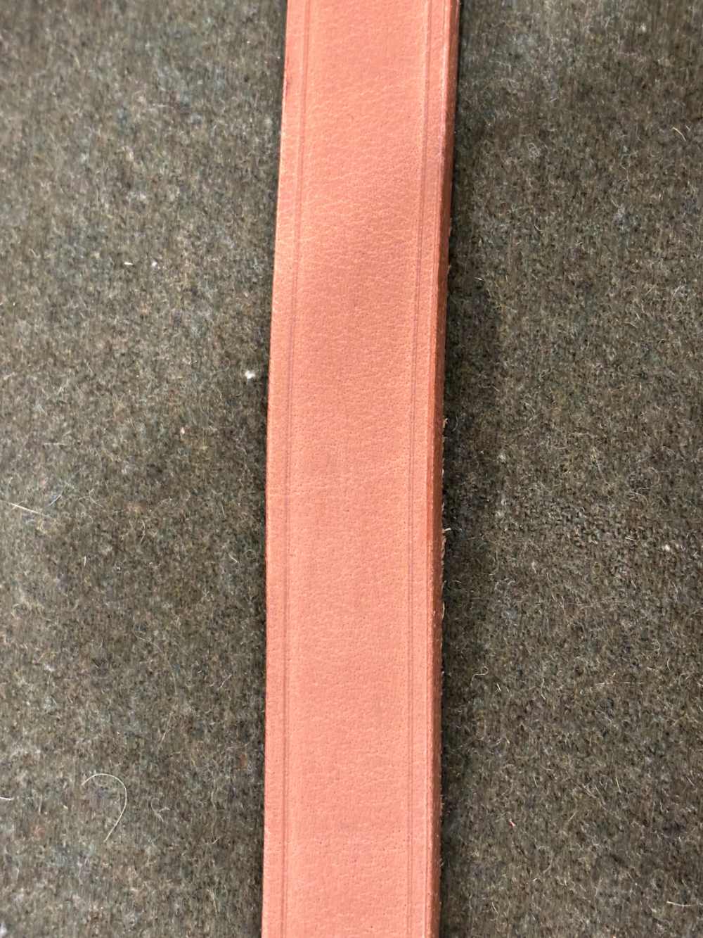 Vintage Commercial Made M1907 Leather Sling - Brass Hooks - Copper Rivets -img-12