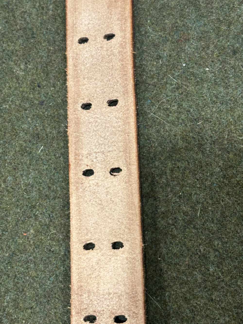 Vintage Commercial Made M1907 Leather Sling - Brass Hooks - Copper Rivets -img-30