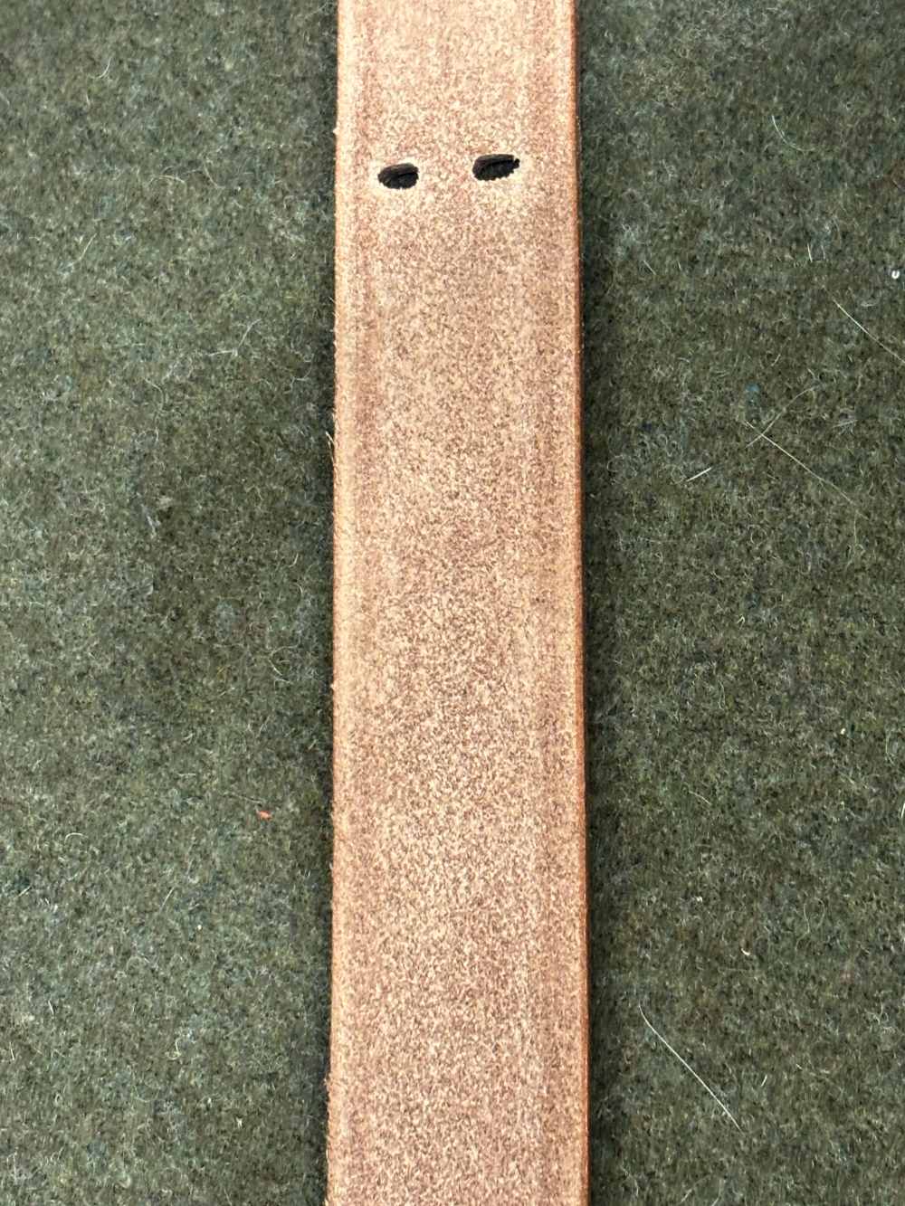 Vintage Commercial Made M1907 Leather Sling - Brass Hooks - Copper Rivets -img-28