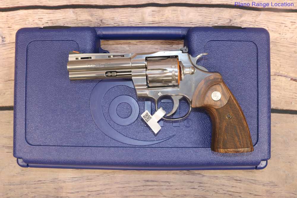 Colt Python 2020 .357 Magnum Stainless 4" Gorgeous Like New-img-1