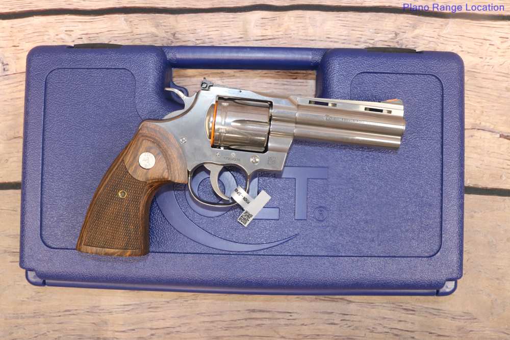 Colt Python 2020 .357 Magnum Stainless 4" Gorgeous Like New-img-0
