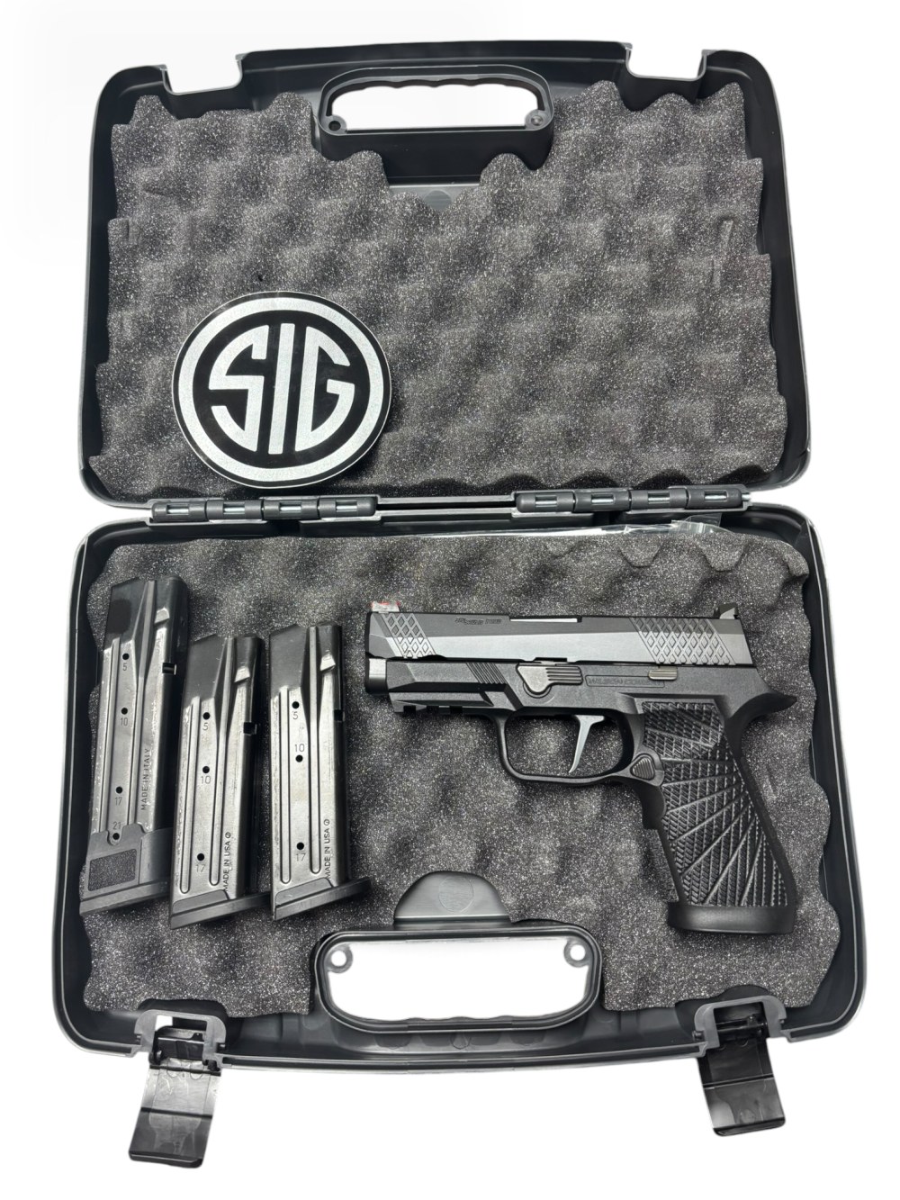 WILSON COMBAT P320 CARRY 9mm SIG SAUER NO RESERVE-img-2