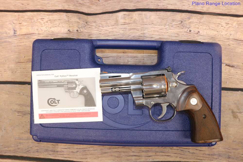 Colt Python 357 Magnum 3” Barrel Model D 2022 Gorgeous Looks New-img-0