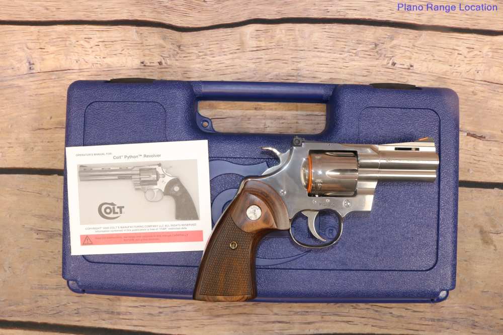 Colt Python 357 Magnum 3” Barrel Model D 2022 Gorgeous Looks New-img-1