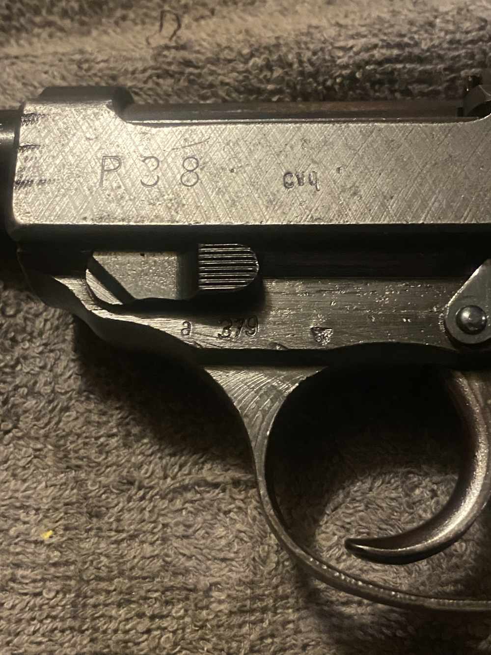 P38 CVQ LATE WAR a block rare a379 serial-img-3