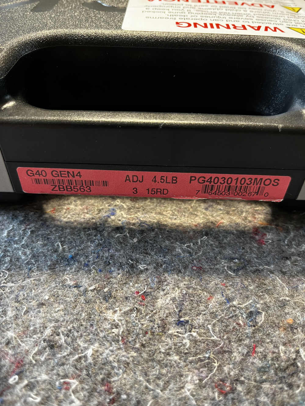 Glock 40 MOS Gen 4 10mm 6" Barrel, Longslide, Discontinued. New in box.-img-3