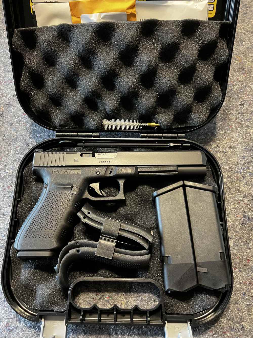Glock 40 MOS Gen 4 10mm 6" Barrel, Longslide, Discontinued. New in box.-img-0