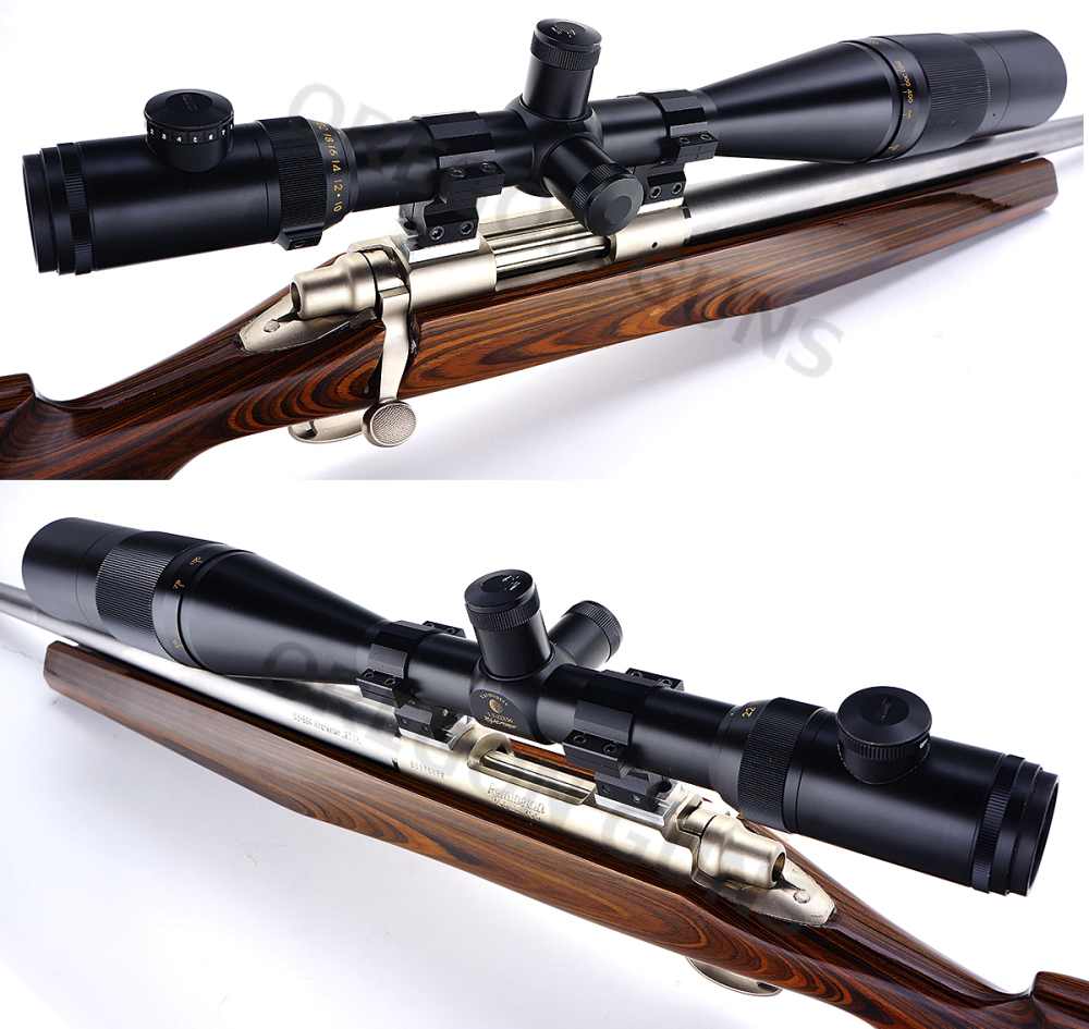 REMINGTON 700 6.5-284 WIN SINGLE SHOT HOLLAND COUSOM WORK NIGHTFORCE GLASS -img-3