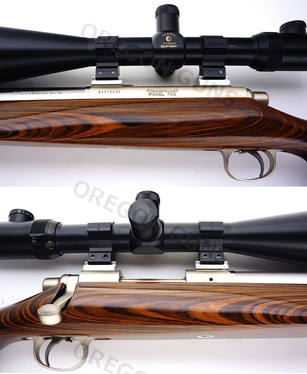 REMINGTON 700 6.5-284 WIN SINGLE SHOT HOLLAND COUSOM WORK NIGHTFORCE GLASS -img-2