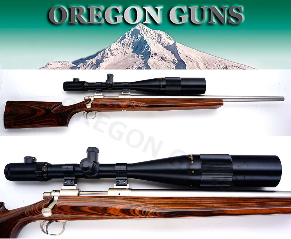 REMINGTON 700 6.5-284 WIN SINGLE SHOT HOLLAND COUSOM WORK NIGHTFORCE GLASS -img-0
