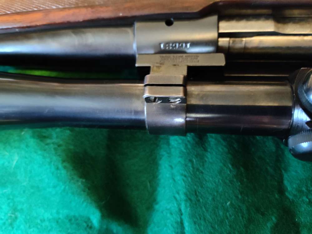 Winchester Model 70 Early Pre-War .22 Hornet 22 1938 WJS Guntab -img-5