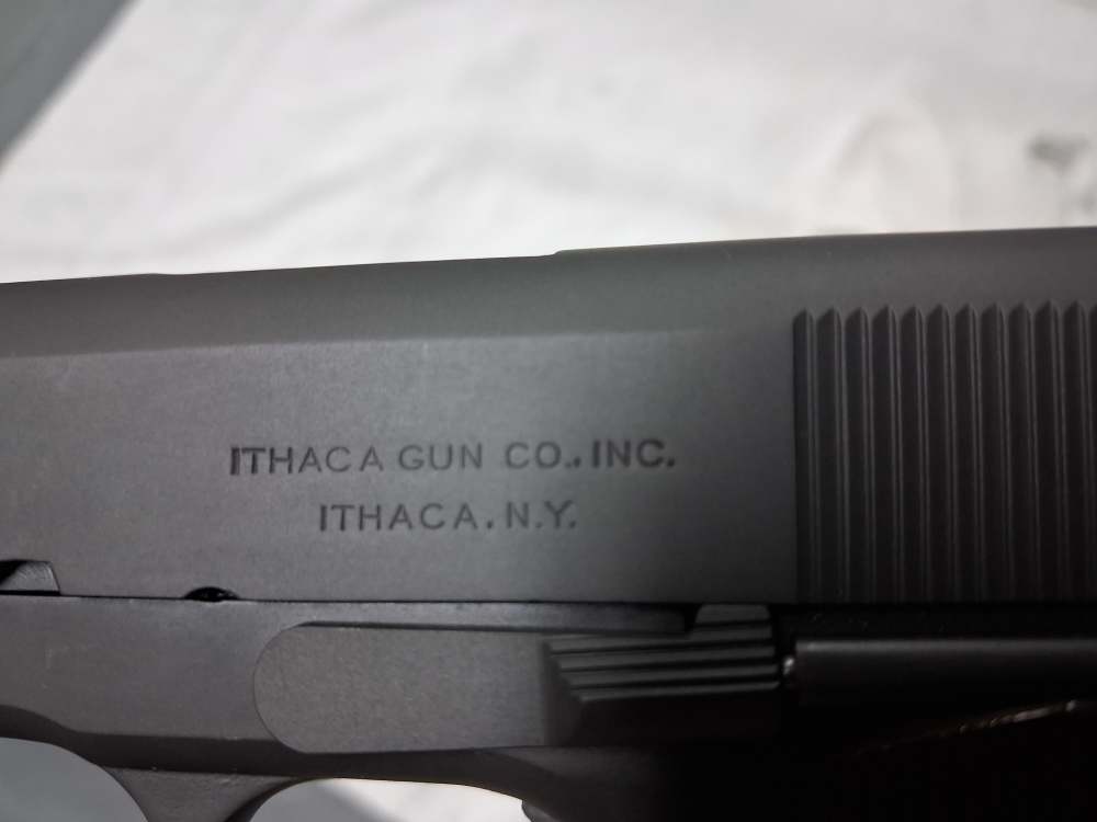 Colt WWII Model 1911 Ithaca parts M1911A1 45 Semi Auto pistol no reserve-img-12