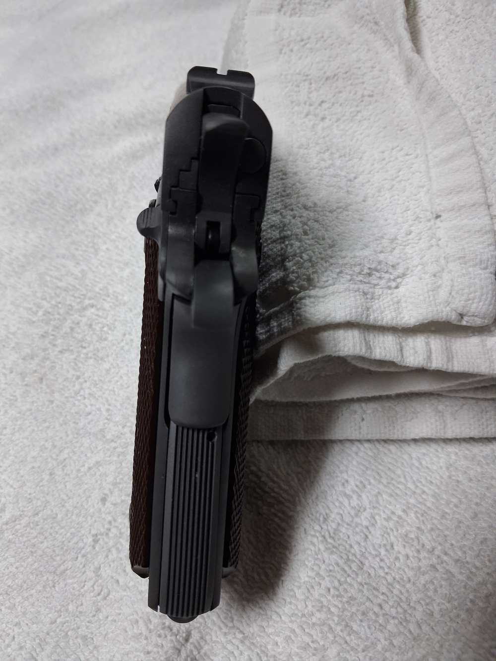 Colt WWII Model 1911 Ithaca parts M1911A1 45 Semi Auto pistol no reserve-img-6
