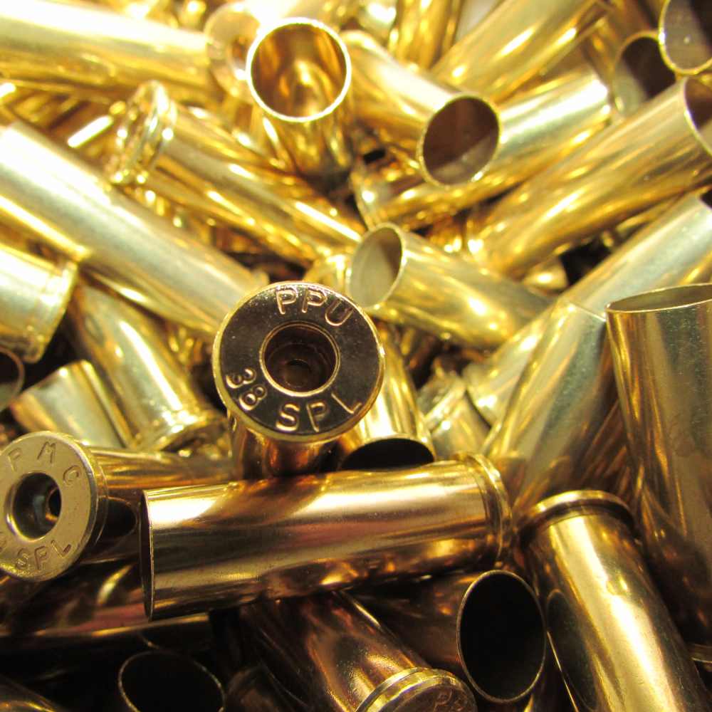 38 SPECIAL BRASS 535 MIXED HEADSTAMP YELLOW PROCESSED BUY NOW LOW SHIPPING-img-1