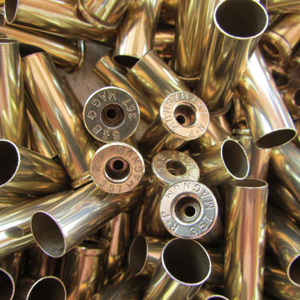 357 MAG MAGNUM BRASS 490 MIXED HEADSTAMPS PROCESSED BUY NOW LOW SHIPPING-img-2