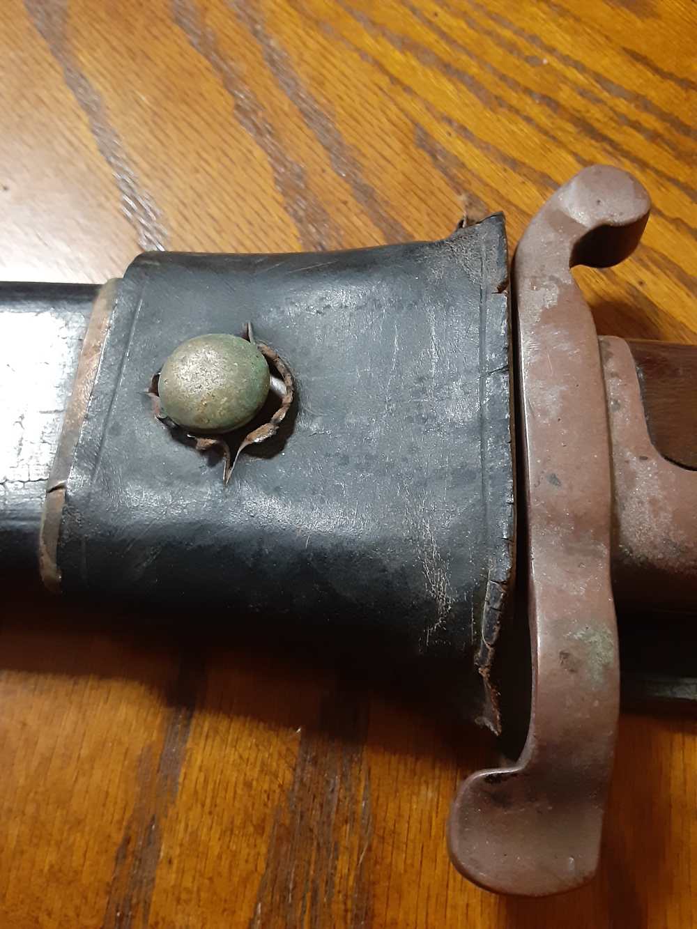 Dahlgren USN Civil War Bayonet With Scabbard and Frog 1862-img-24