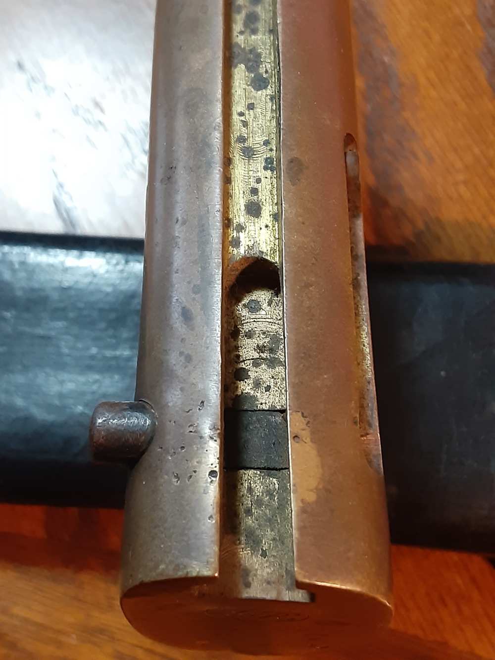 Dahlgren USN Civil War Bayonet With Scabbard and Frog 1862-img-19