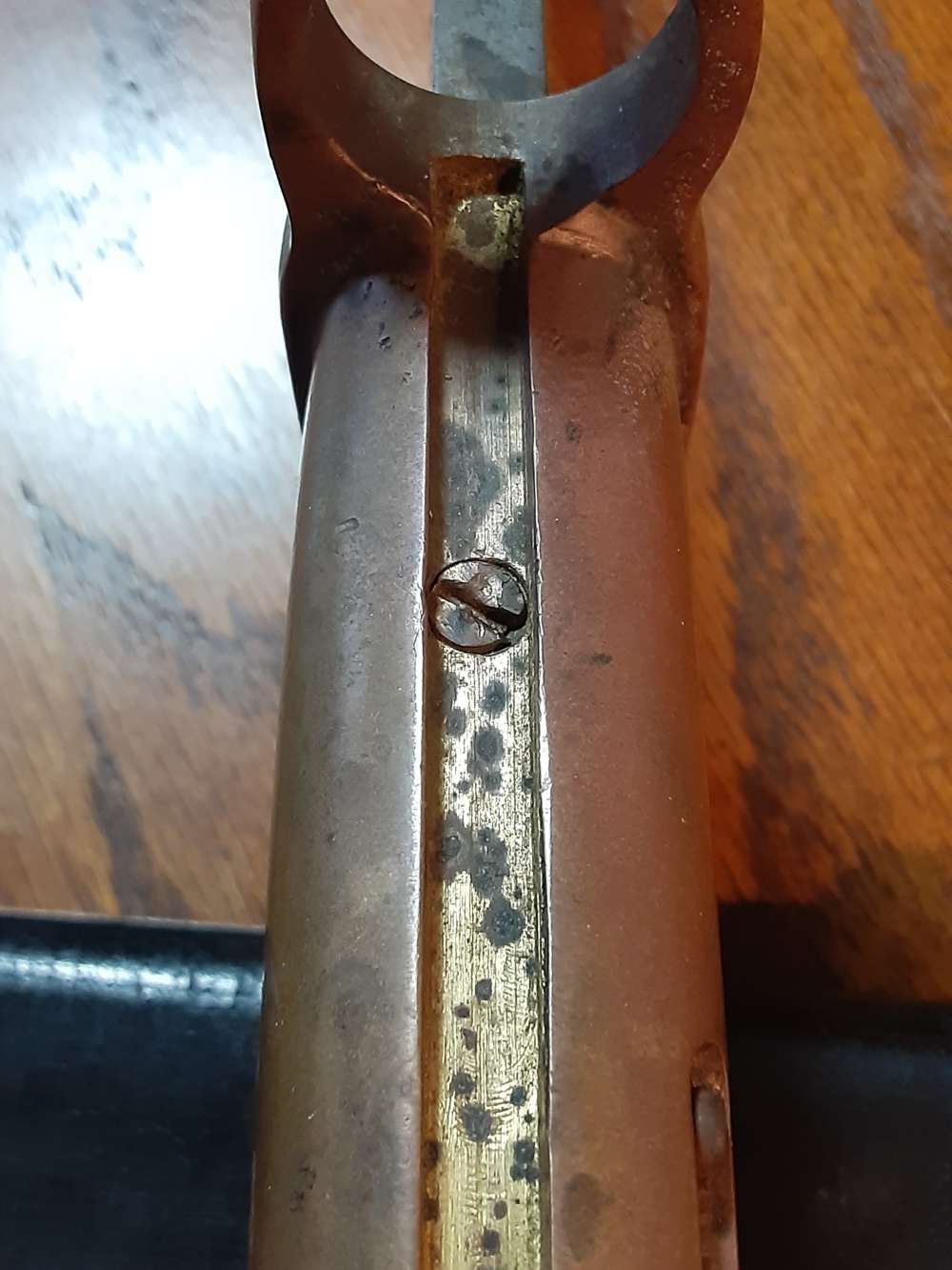 Dahlgren USN Civil War Bayonet With Scabbard and Frog 1862-img-18