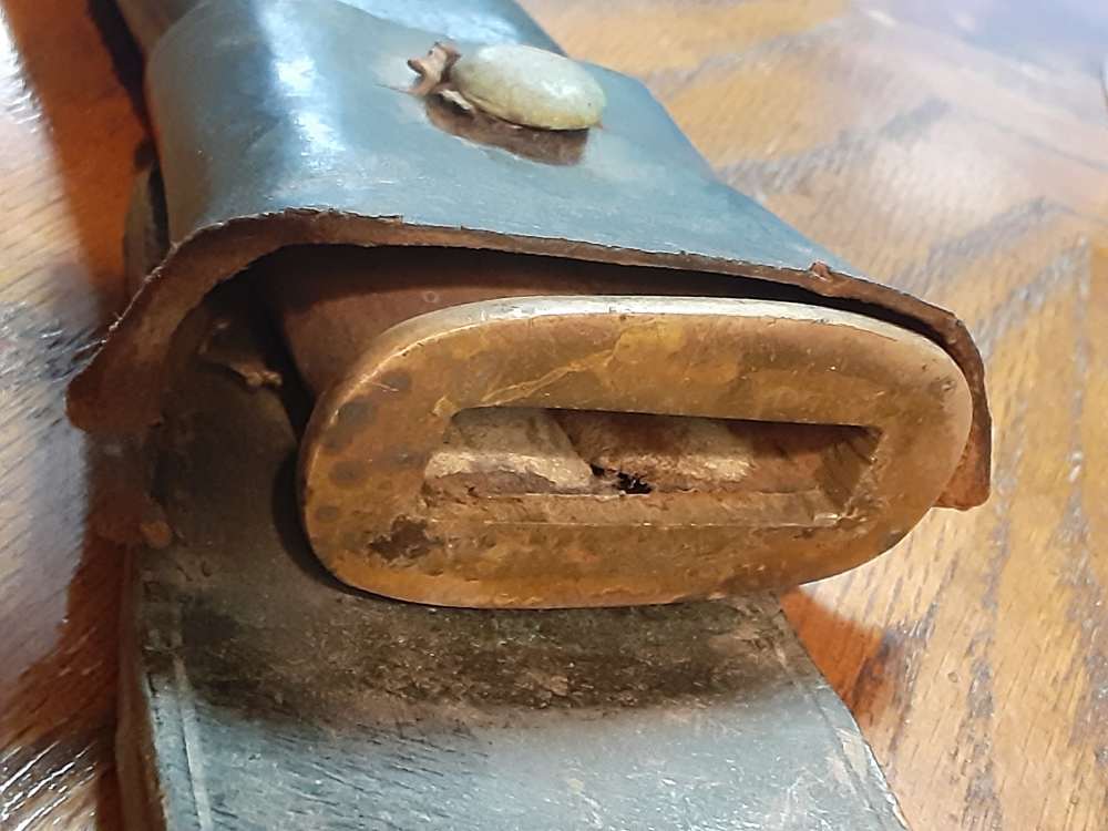 Dahlgren USN Civil War Bayonet With Scabbard and Frog 1862-img-15