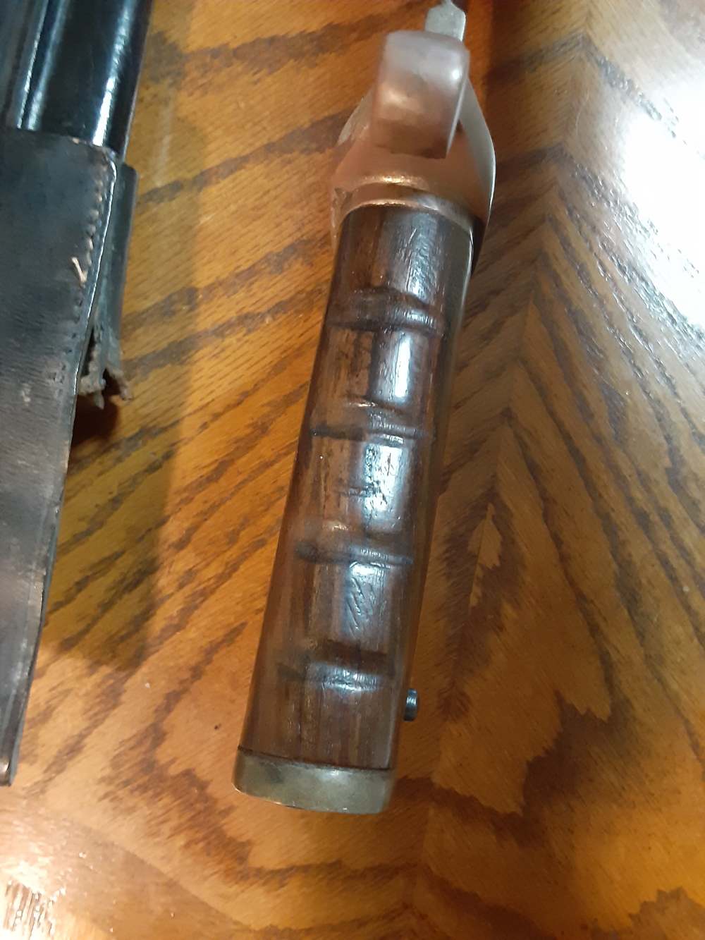 Dahlgren USN Civil War Bayonet With Scabbard and Frog 1862-img-12