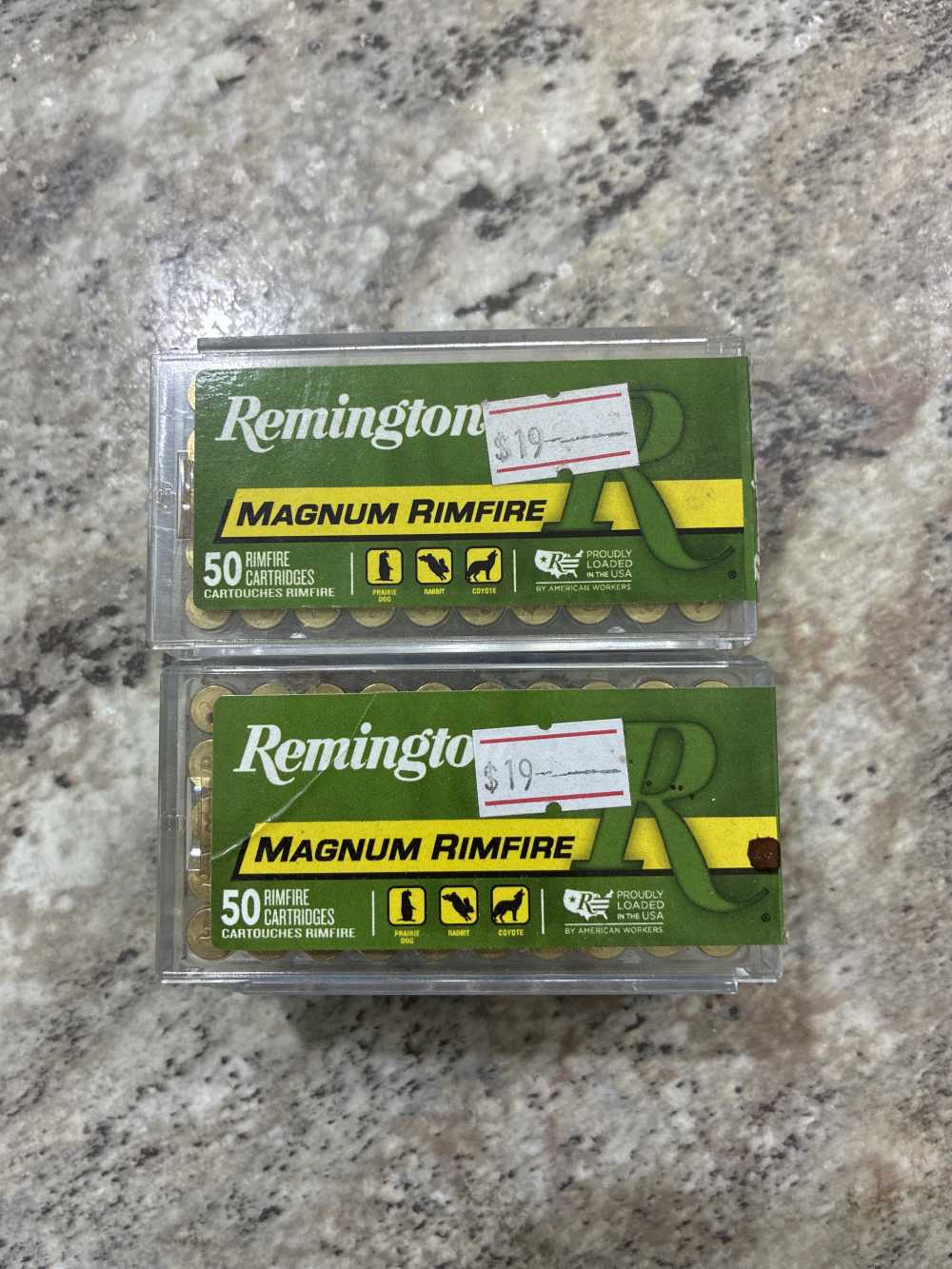 Remington Magnum Rimfire 17 HMR 17 Grain JHP 100 RDS-img-0