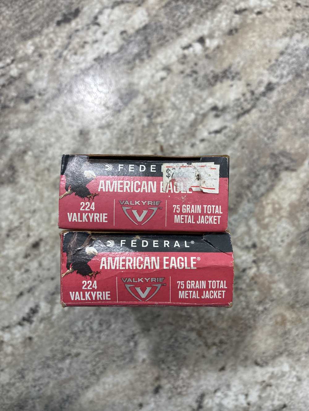 Federal American Eagle 224 Valkyrie 75 Grain Total Metal Jacket 40 RDS-img-0