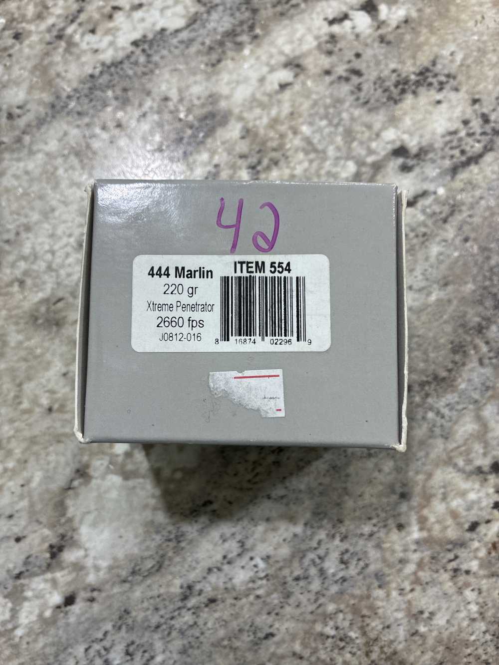 Underwood 444 Marlin 220 Grain Extreme Penetrators -img-1