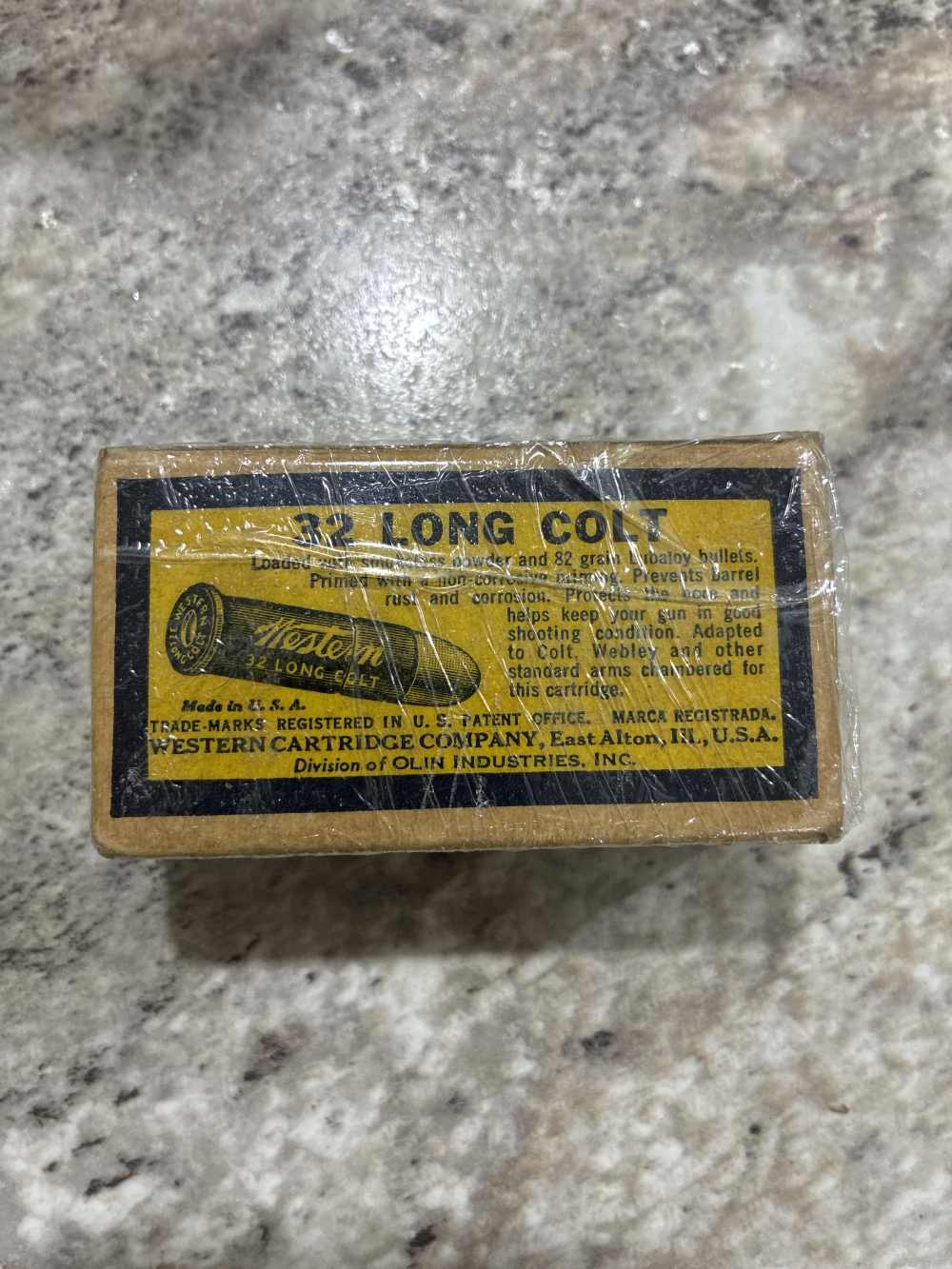Western 32 Long Colt 82 GR Lubaloy 50 RDS VINTAGE-img-2