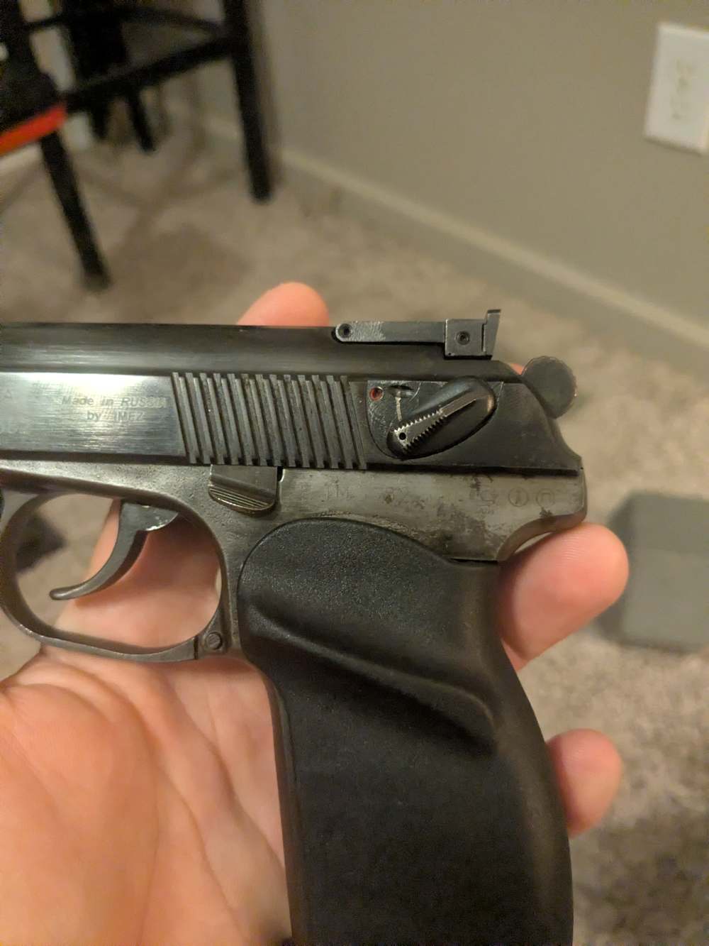 Makarov Russian IMEZ .380 acp good shape-img-3