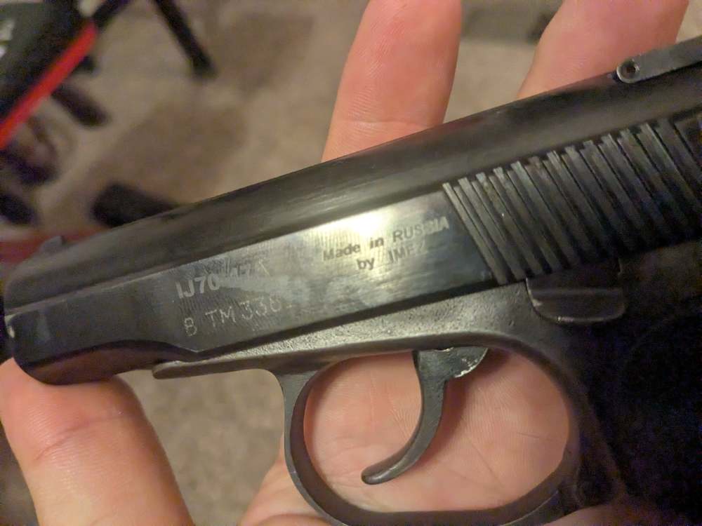 Makarov Russian IMEZ .380 acp good shape-img-2