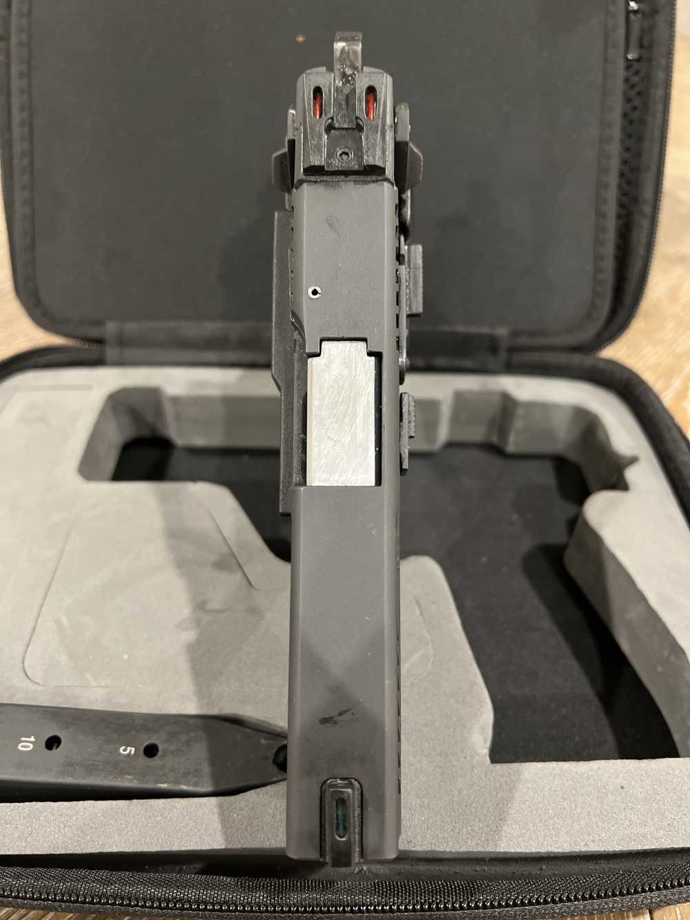 DSA TRUSHOT - 9mm semi-automatic pistol with full aluminum frame, and 14+1R-img-10