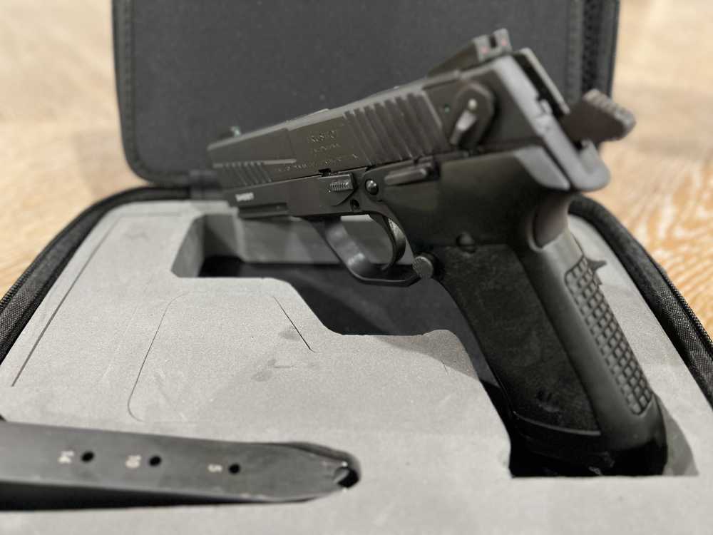 DSA TRUSHOT - 9mm semi-automatic pistol with full aluminum frame, and 14+1R-img-9