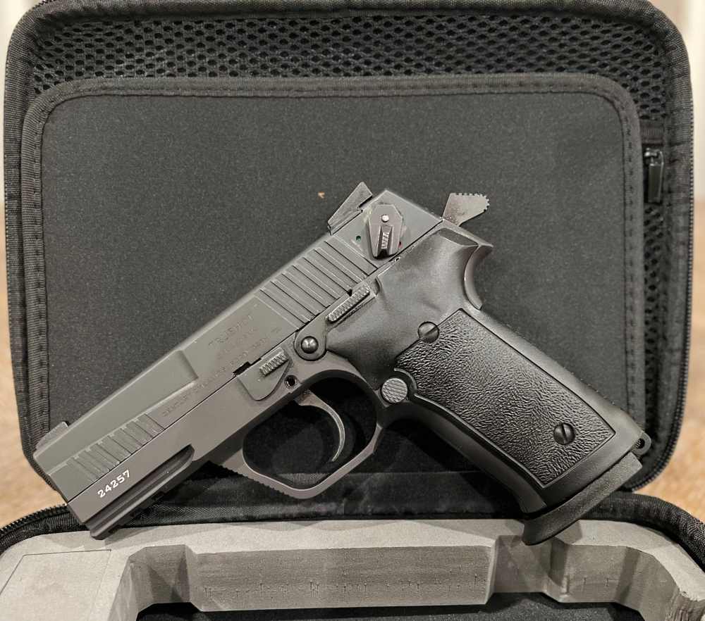 DSA TRUSHOT - 9mm semi-automatic pistol with full aluminum frame, and 14+1R-img-3