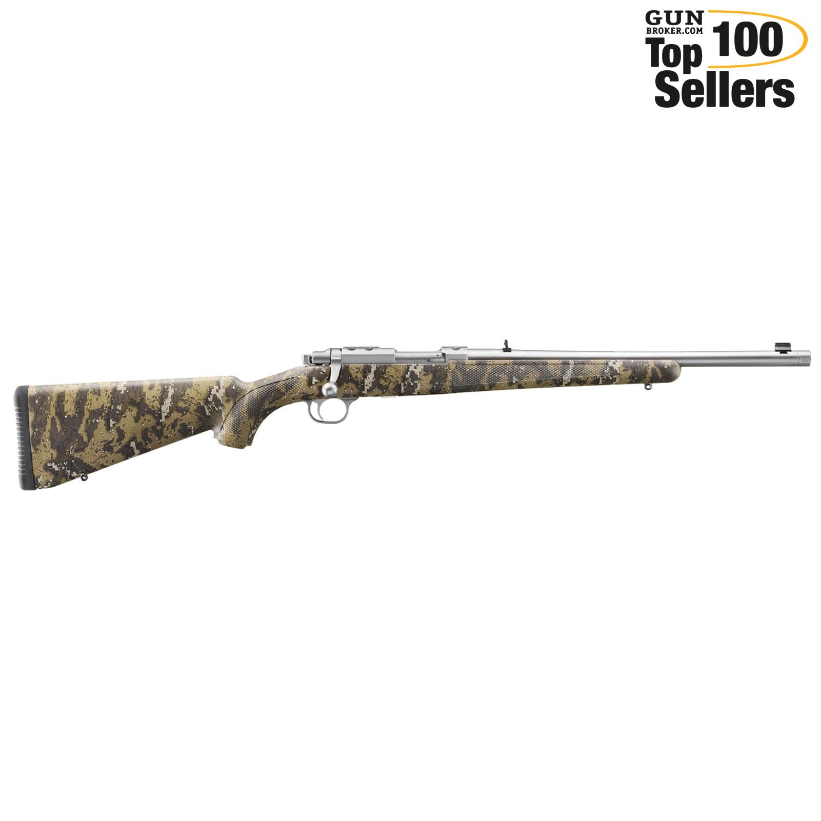 RUGER 77/44 .44 Rem Mag 16.6in Threaded 4rd Bolt-Action Rifle (7426)-img-0