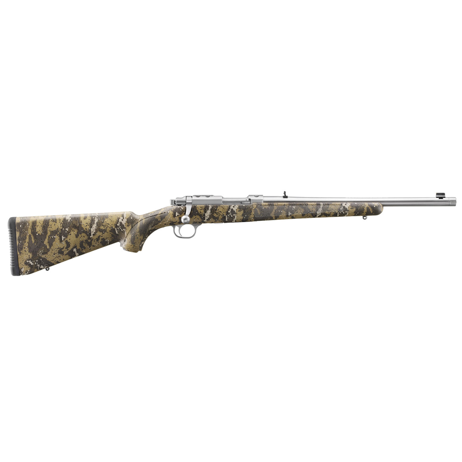 RUGER 77/44 .44 Rem Mag 16.6in Threaded 4rd Bolt-Action Rifle (7426)-img-1