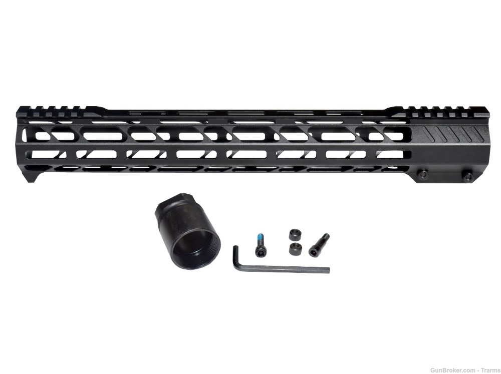 15" Presma .308 DPMS High Profile M-LOK Handguard with Integrated Hand Stop-img-0
