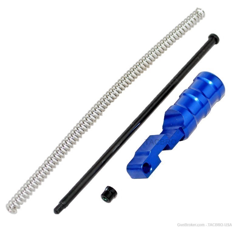 TACBRO Blue Anodized Aluminum Ruger 10/22 Charging Handle 1022-img-1