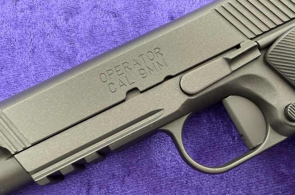 BEC Business End Custom Springfield Armory 1911 Operator 9MM Biondo Build-img-7