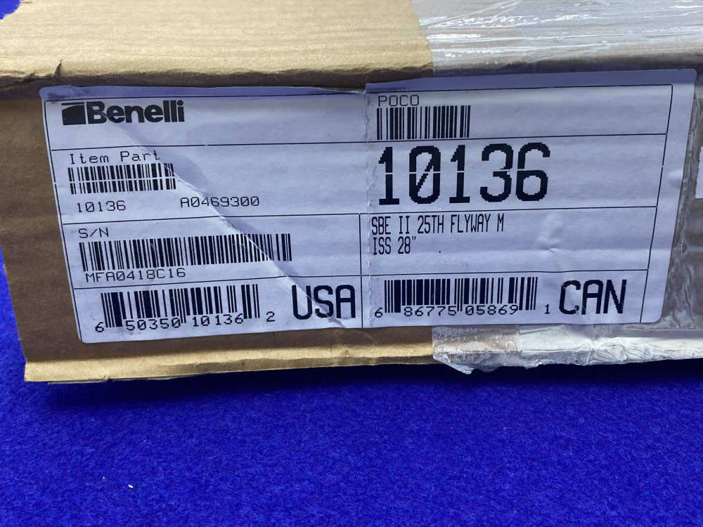 Benelli SBE II 12ga 28" *GOLD INLAID "MISSISSIPPI FLYWAY" 25TH ANNIVERSARY*-img-10
