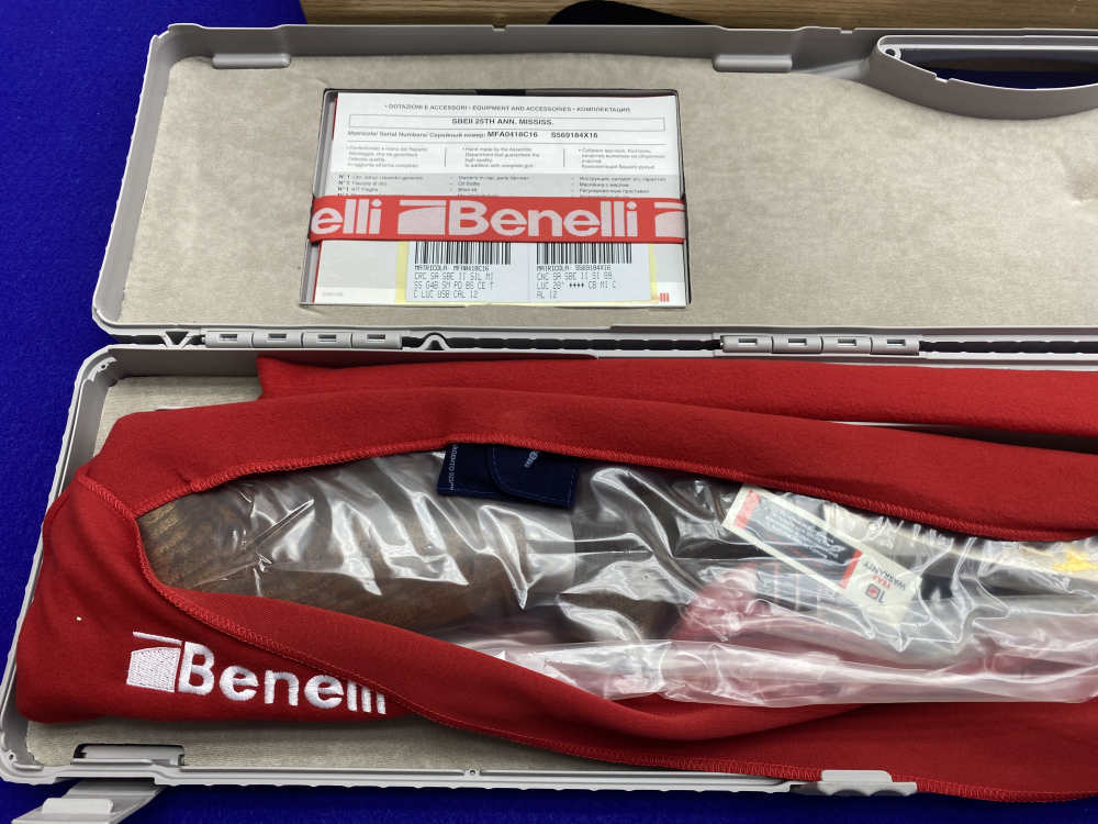 Benelli SBE II 12ga 28" *GOLD INLAID "MISSISSIPPI FLYWAY" 25TH ANNIVERSARY*-img-12