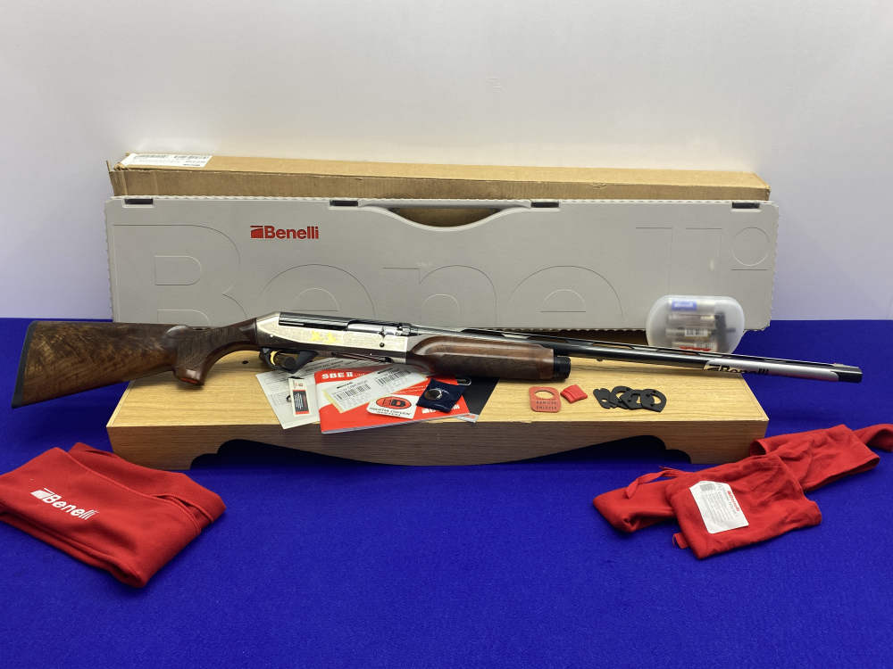 Benelli SBE II 12ga 28" *GOLD INLAID "MISSISSIPPI FLYWAY" 25TH ANNIVERSARY*-img-4