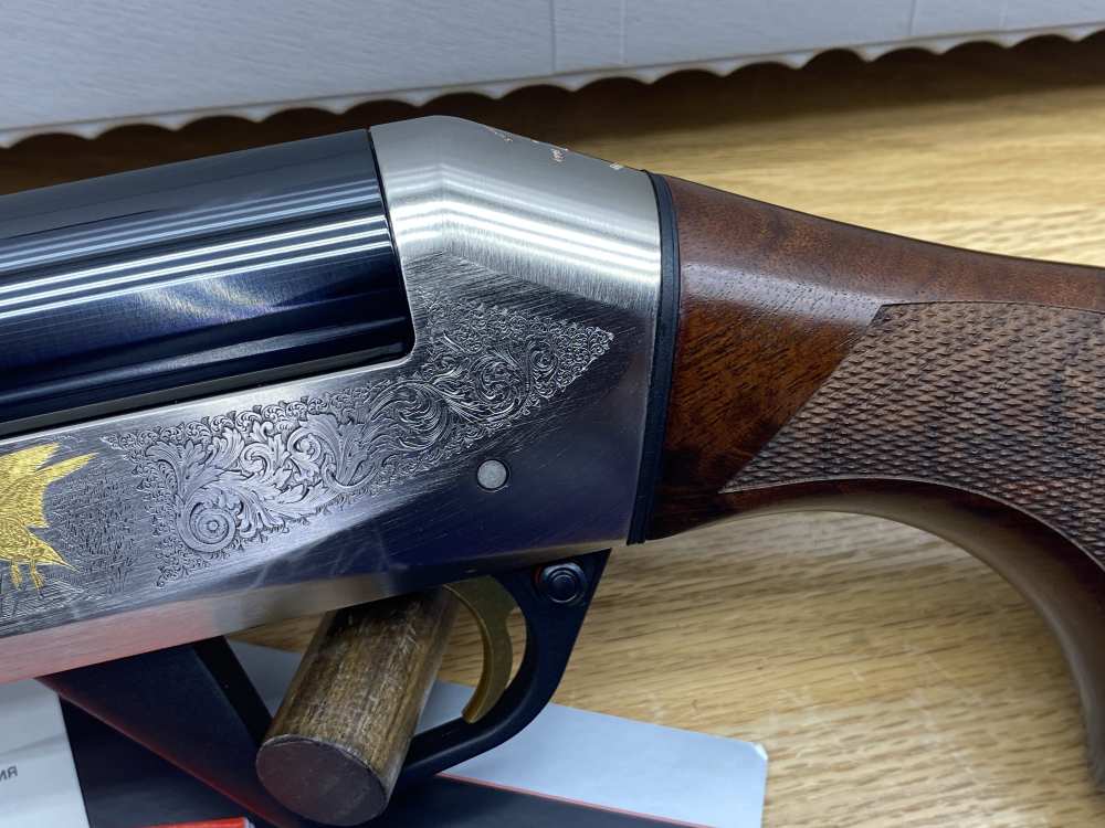 Benelli SBE II 12ga 28" *GOLD INLAID "MISSISSIPPI FLYWAY" 25TH ANNIVERSARY*-img-37