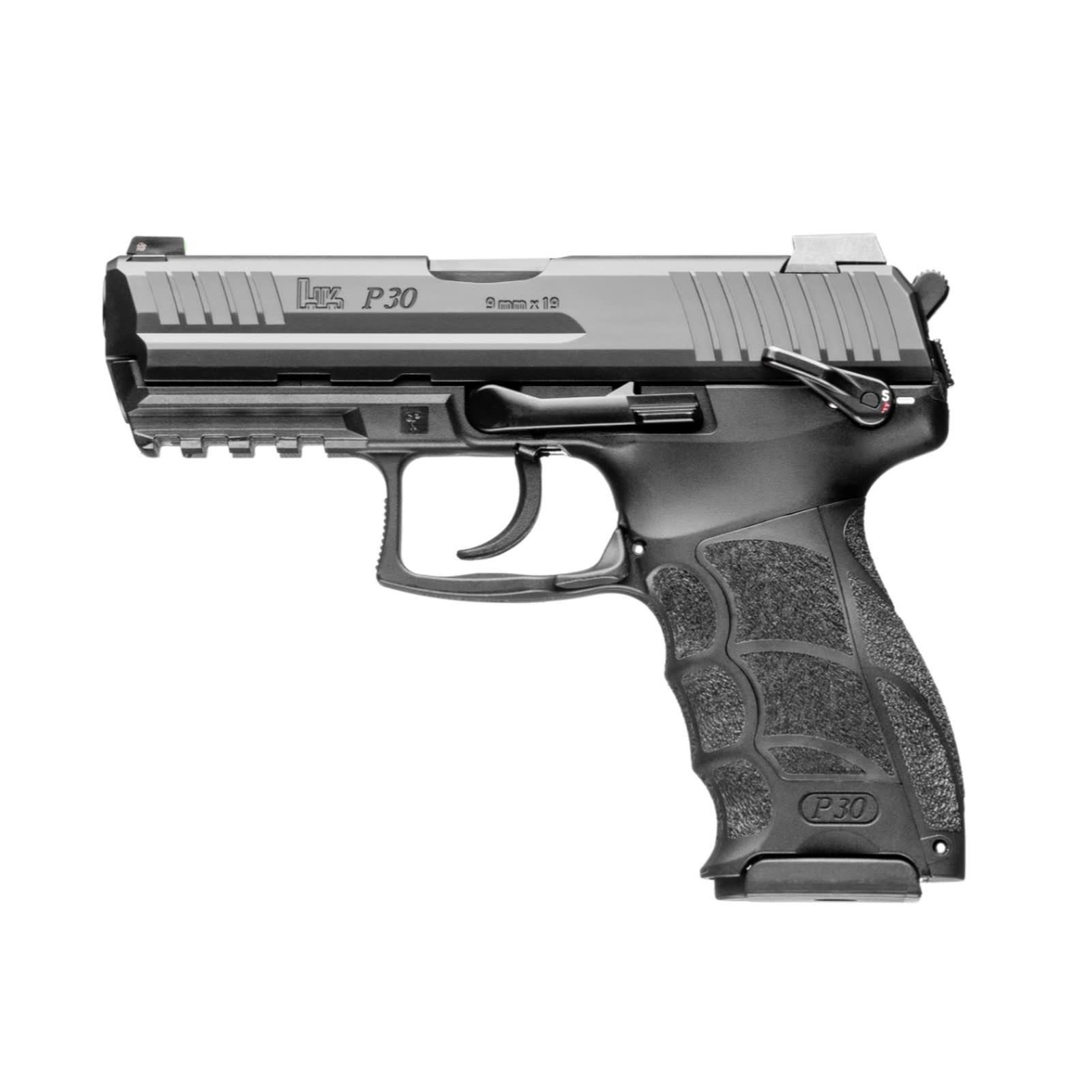 H&K P30 V3 9mm 3.85in 17rd/20rd Double Action Pistol (81001086)-img-1